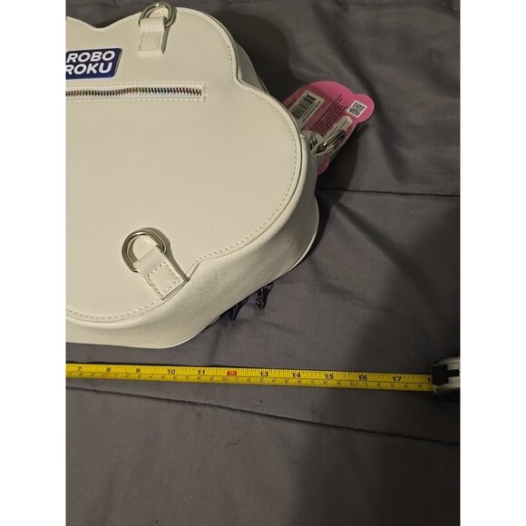 Kawaii Cutie Cloud Ita Bag Crossbody White Rainbow Zipper Robo Roku Brand NEW - Picture 14 of 16